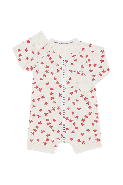 Bonds Wondercool Short Leg Eyelet Wondersuit - Oh My Stars