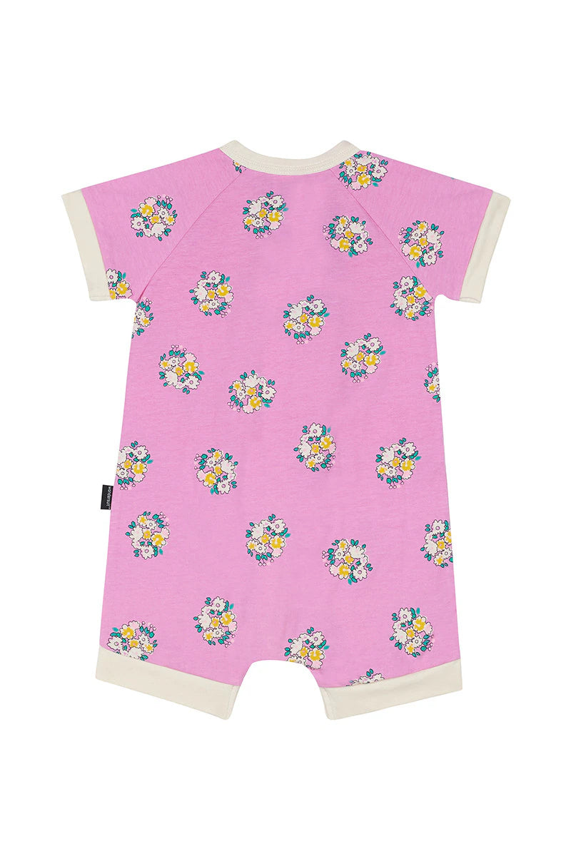 Bonds Zip Romper - Blooming Petals Pink