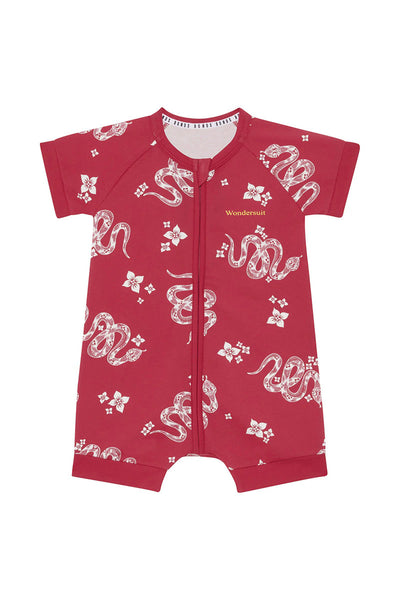 Bonds Zip Romper - Year Of The Snake Red