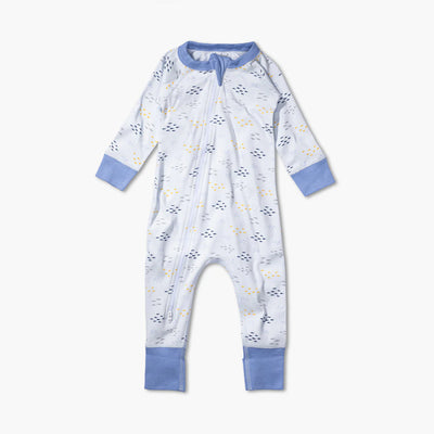 Sapling Child Organic Sardines Zip Romper