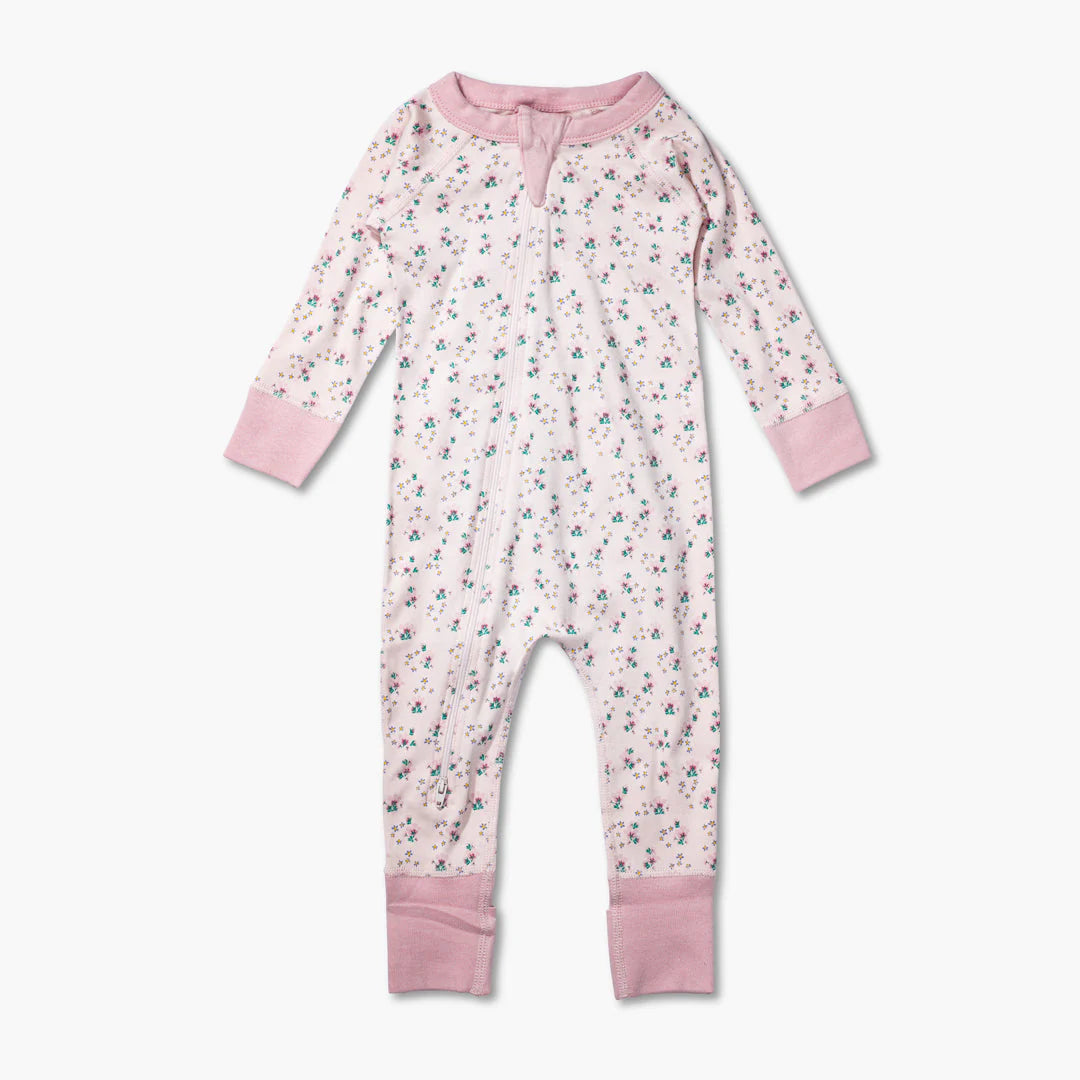 Sapling Child Organic Honeysuckle Zip Romper