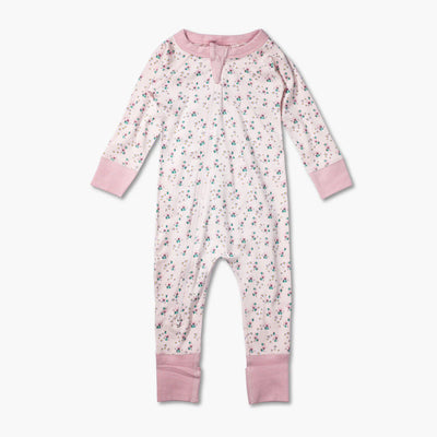 Sapling Child Organic Honeysuckle Zip Romper