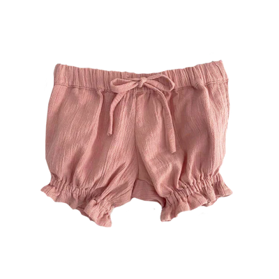 Duke & Duchesses Rosie Shirred Shorties - Dusty Pink