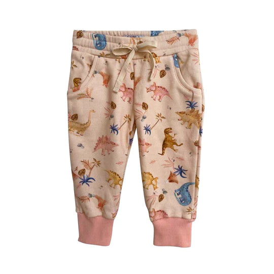 Dukes & Duchesses Trackies - Peachy Dino